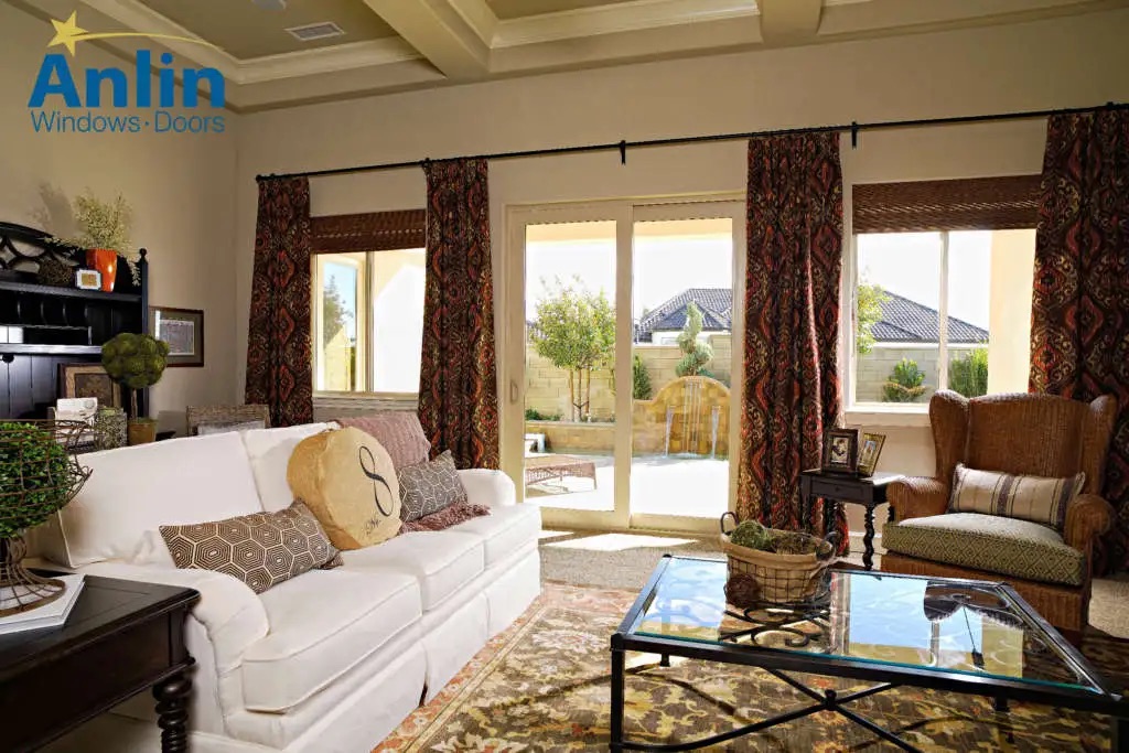 sliding patio door in fort worth