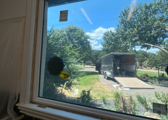 window after replacement - no condensation
